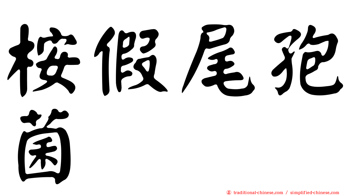 桉假尾孢菌