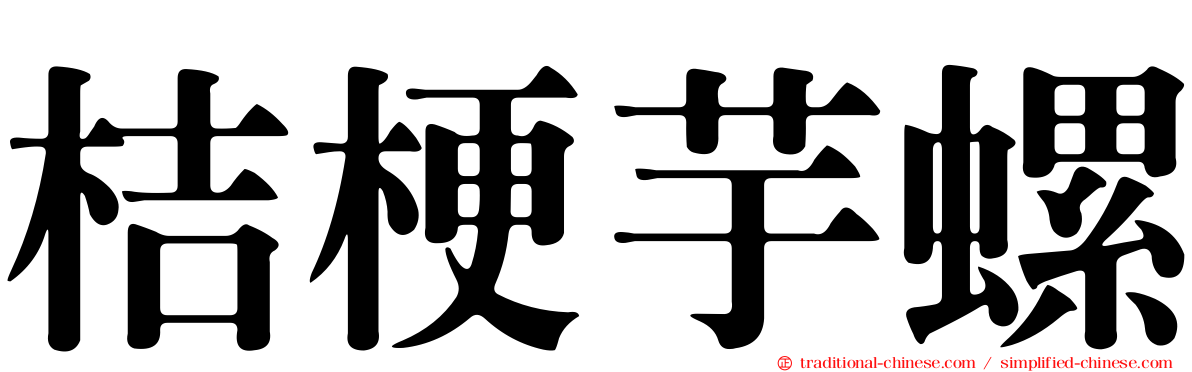 桔梗芋螺