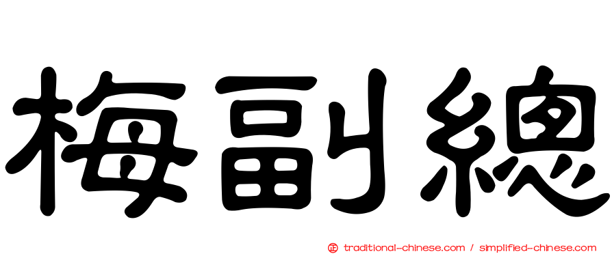 梅副總