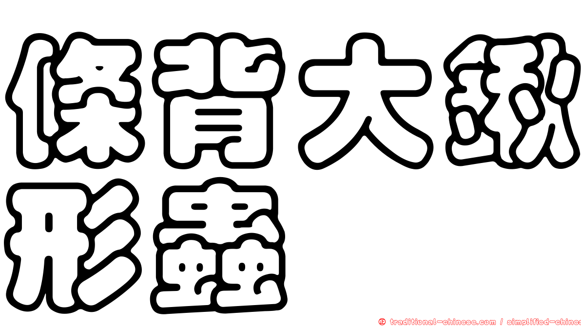 條背大鍬形蟲