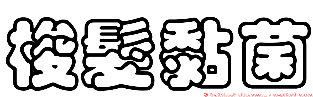 梭髮黏菌