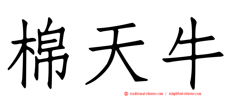 棉天牛