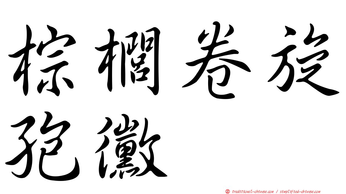 棕櫚卷旋孢黴