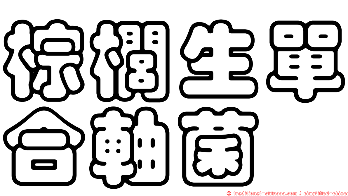 棕櫚生單合軸菌