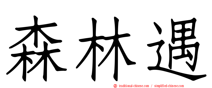 森林遇