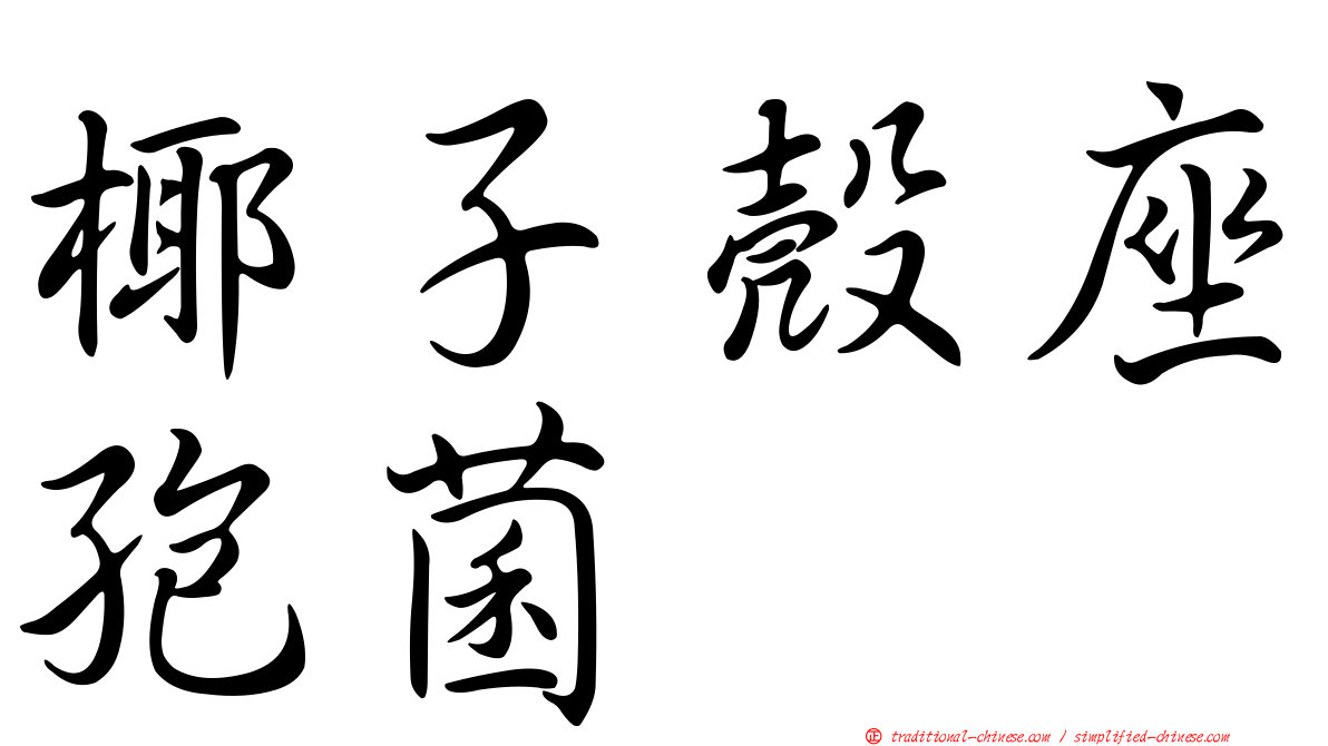 椰子殼座孢菌