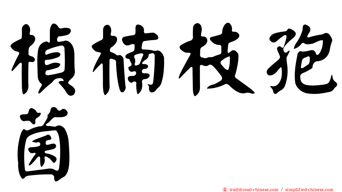 楨楠枝孢菌