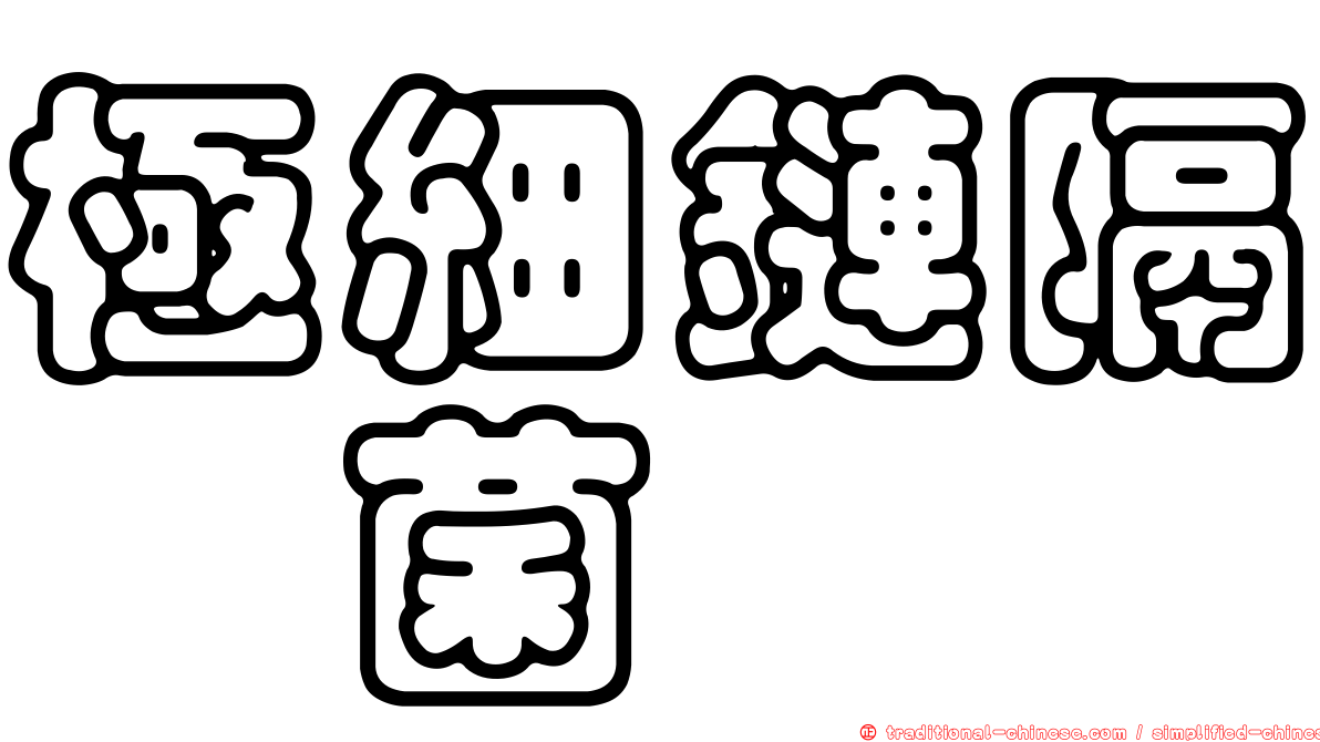 極細鏈隔孢菌