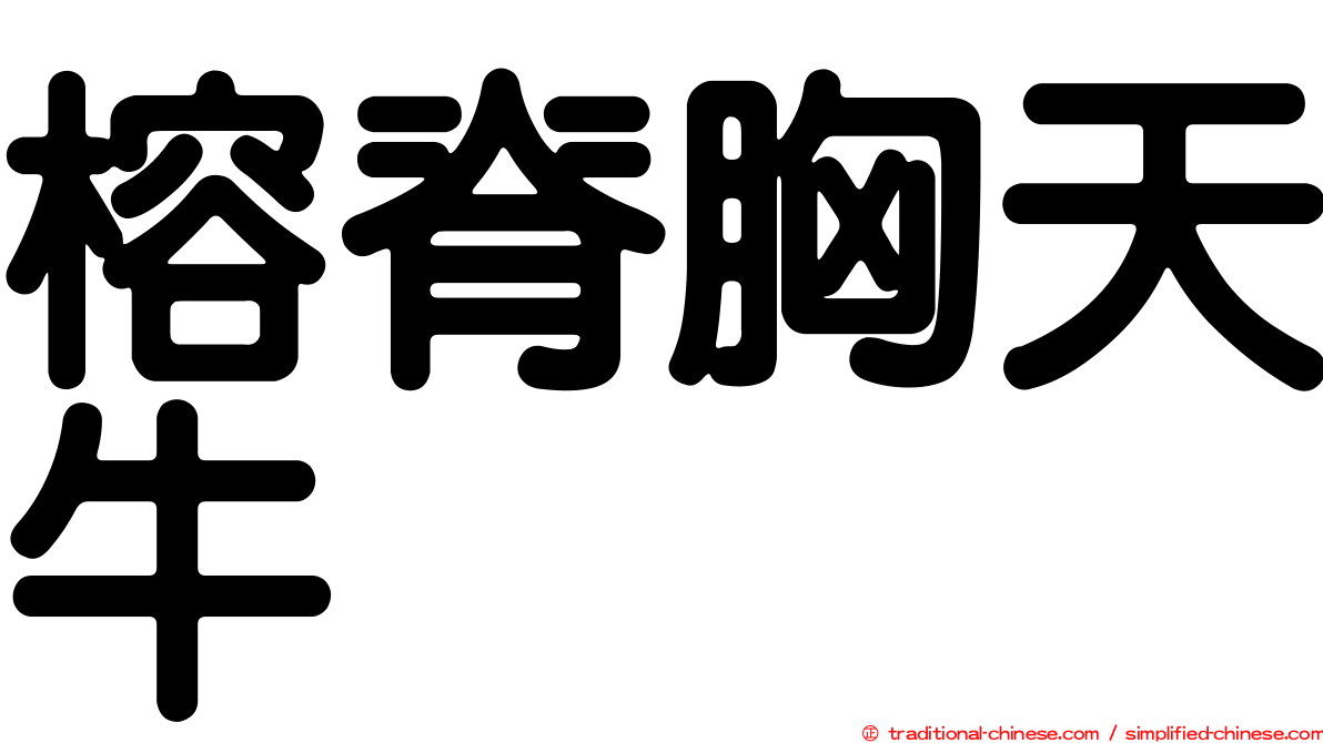榕脊胸天牛