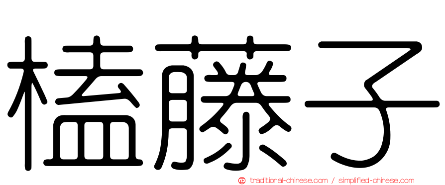 榼藤子