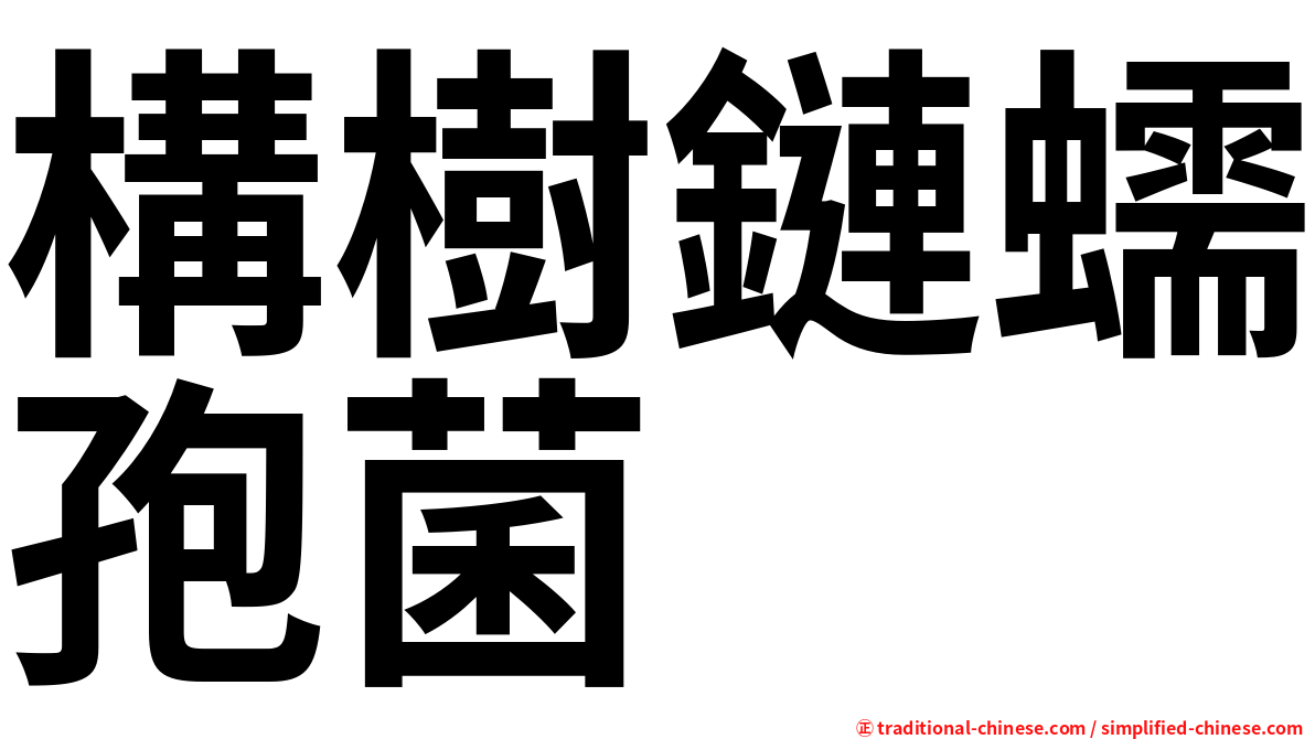 構樹鏈蠕孢菌