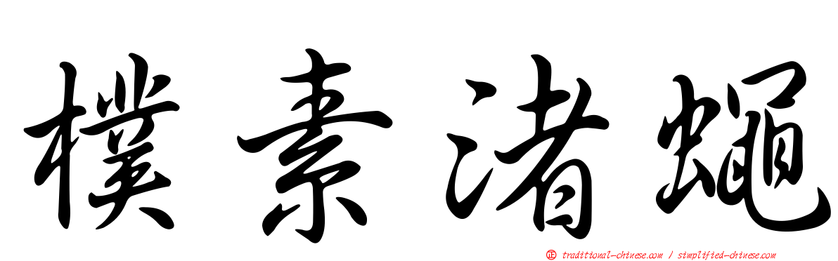 樸素渚蠅