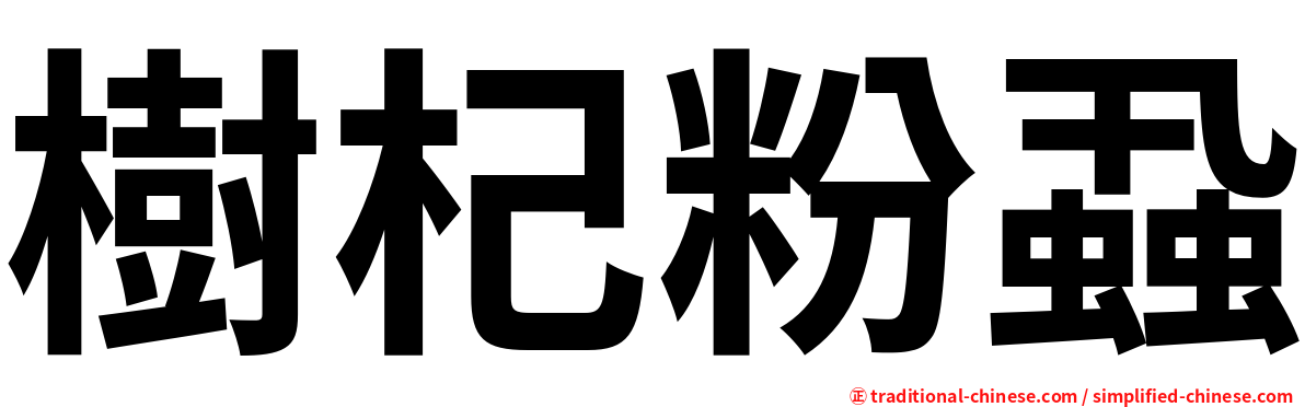 樹杞粉蝨
