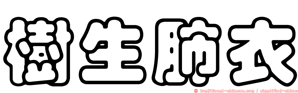 樹生肺衣