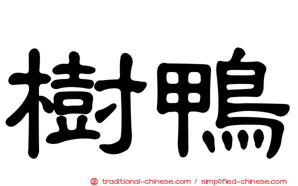 樹鴨