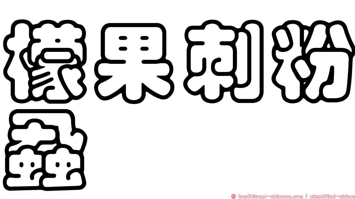 檬果刺粉蝨