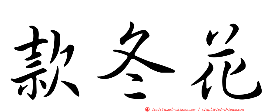 款冬花