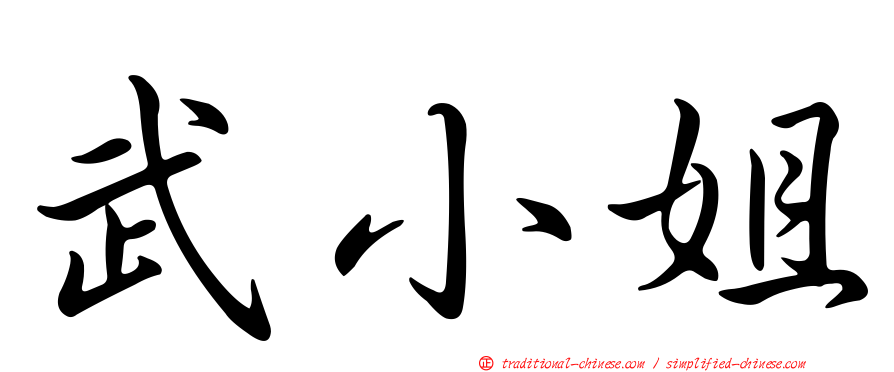 武小姐