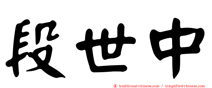 段世中