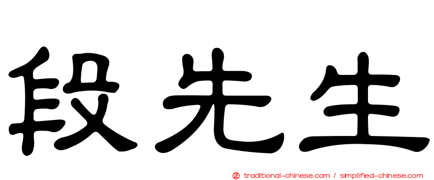 段先生