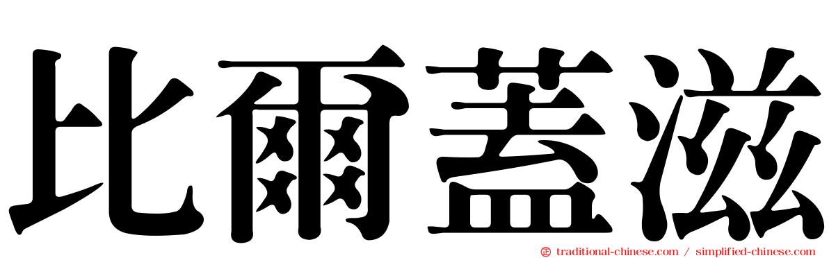 比爾蓋滋