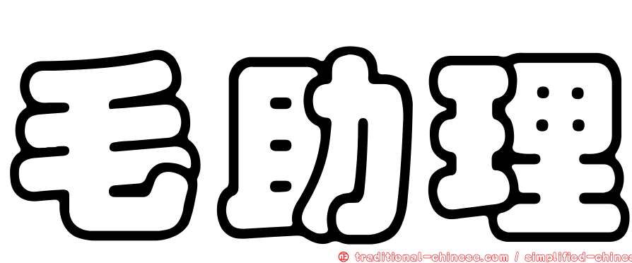 毛助理