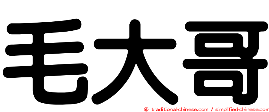 毛大哥