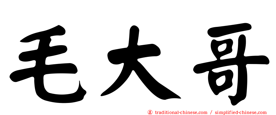 毛大哥