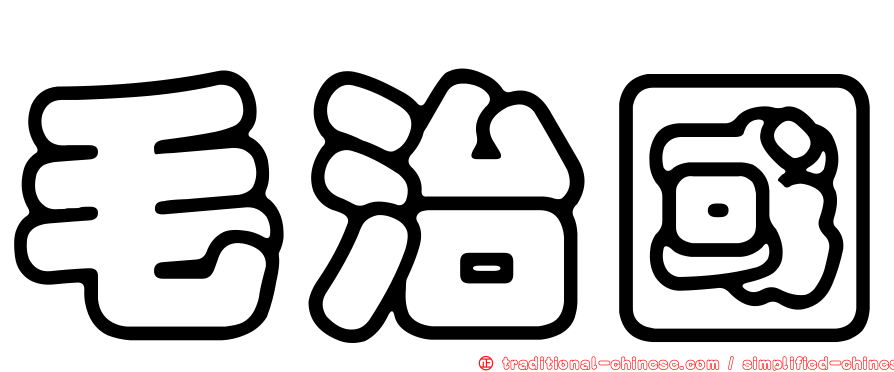 毛治國