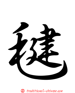 毽