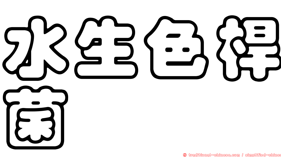 水生色桿菌