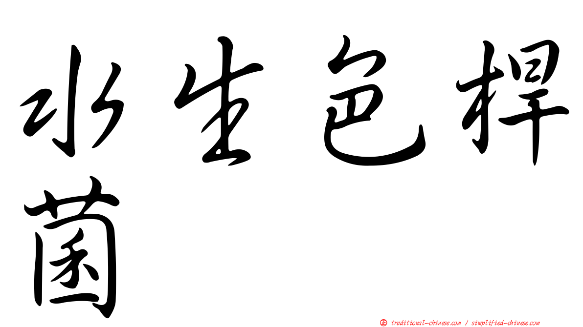 水生色桿菌
