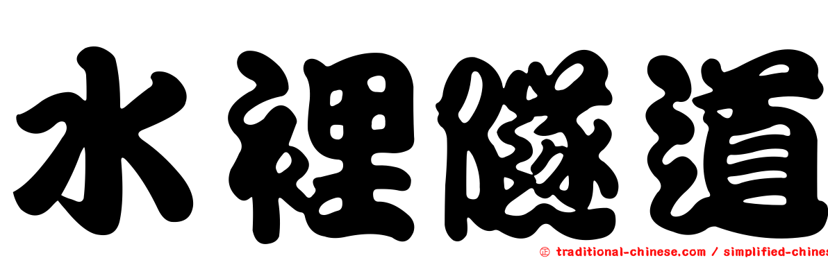 水裡隧道