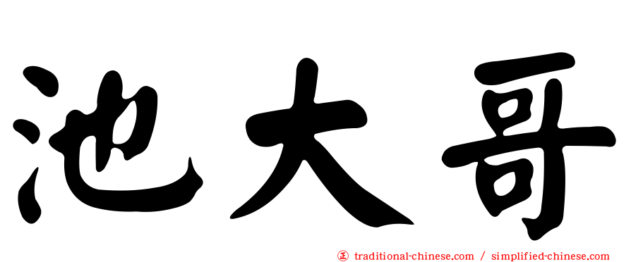 池大哥