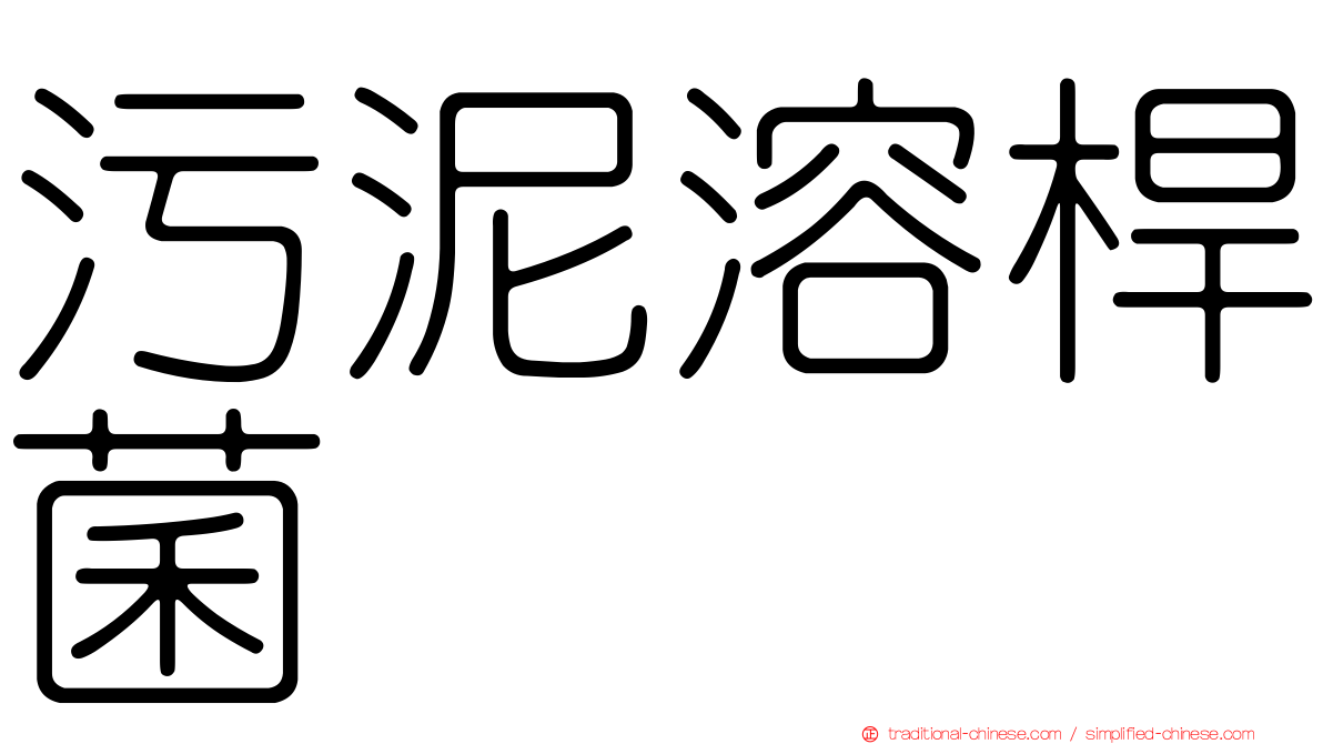 污泥溶桿菌