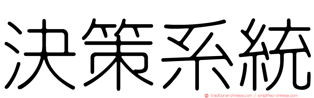 決策系統