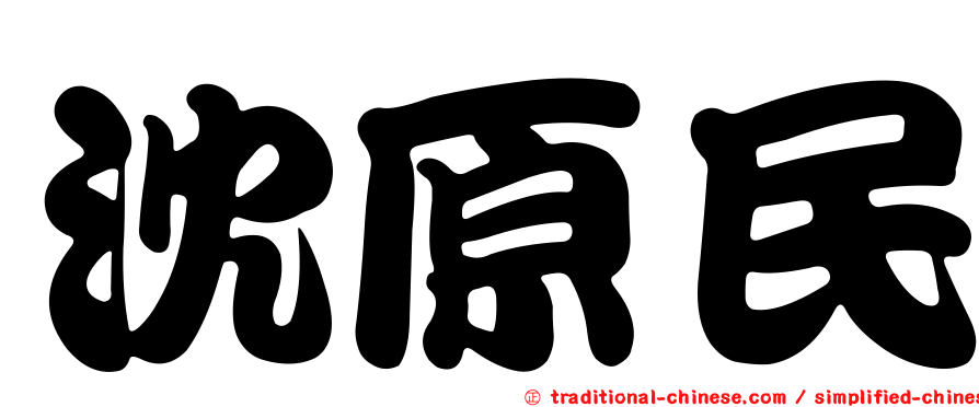 沈原民