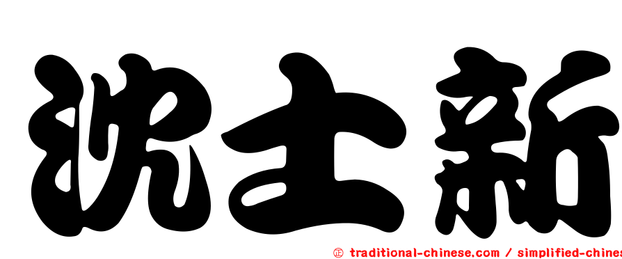沈士新