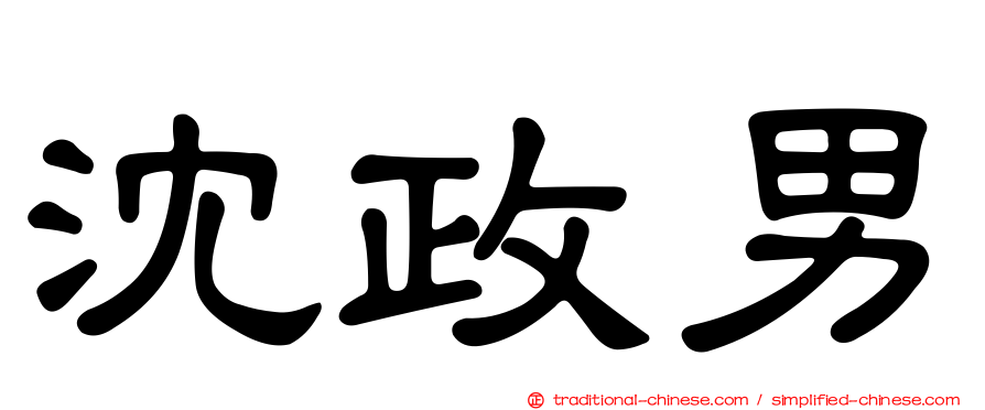 沈政男