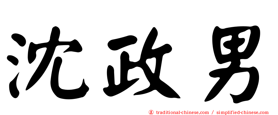 沈政男