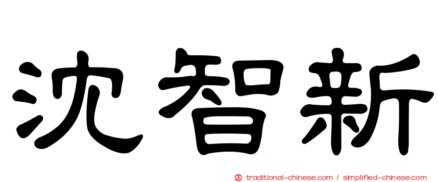 沈智新