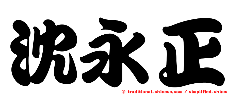 沈永正