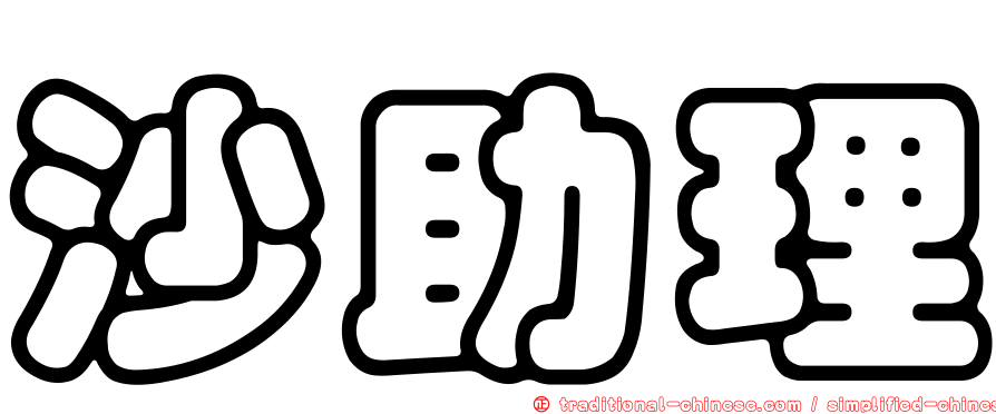 沙助理