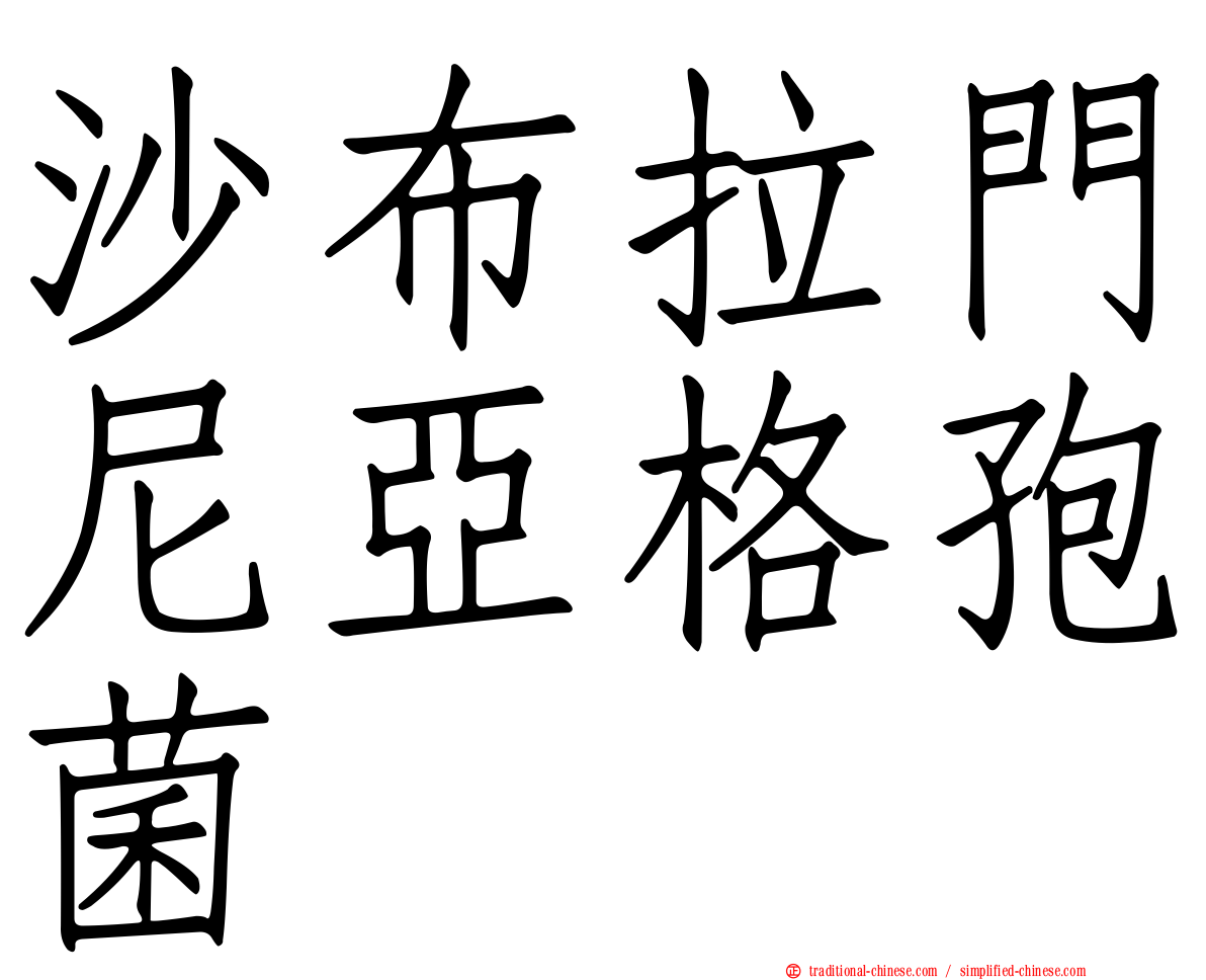 沙布拉門尼亞格孢菌