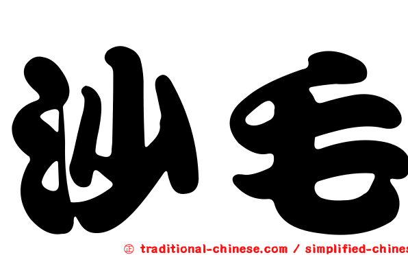 沙毛