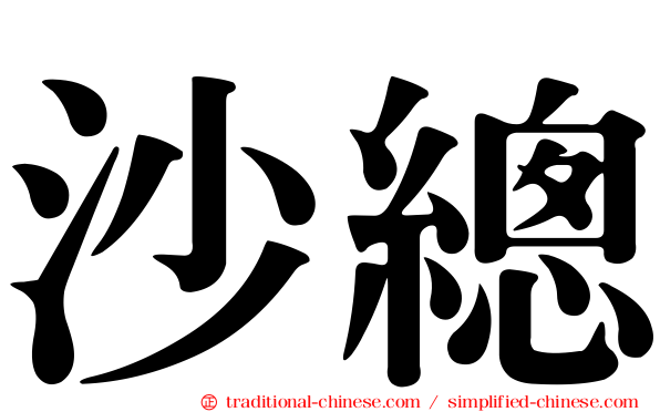 沙總