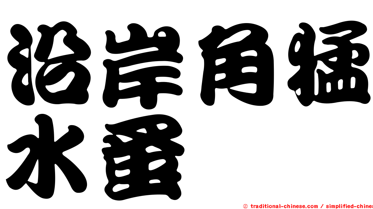 沿岸角猛水蚤