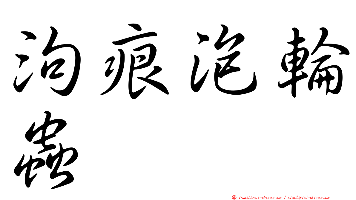 泃痕泡輪蟲