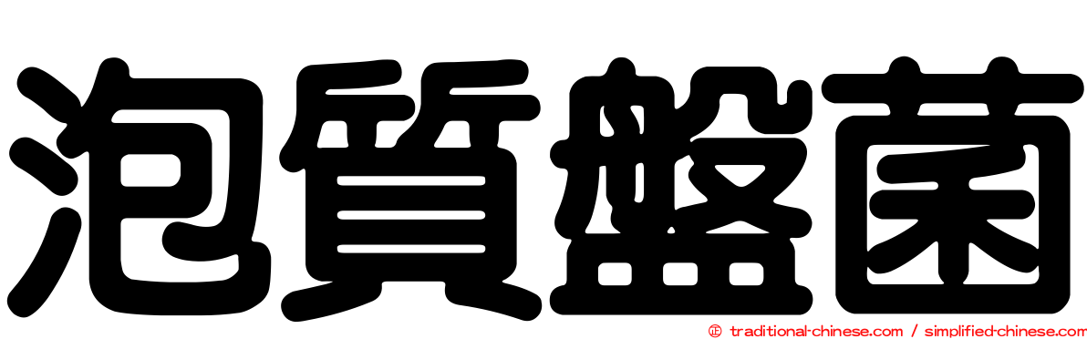 泡質盤菌