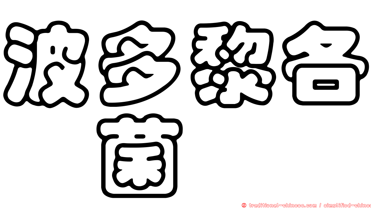 波多黎各孢菌